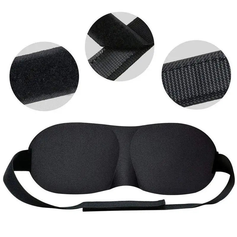 Eye Mask for Sleeping 3D Contoured Cup Sleep Mask Blindfold Concave Molded Night Sleep Mask Block Out Light with Women Men
