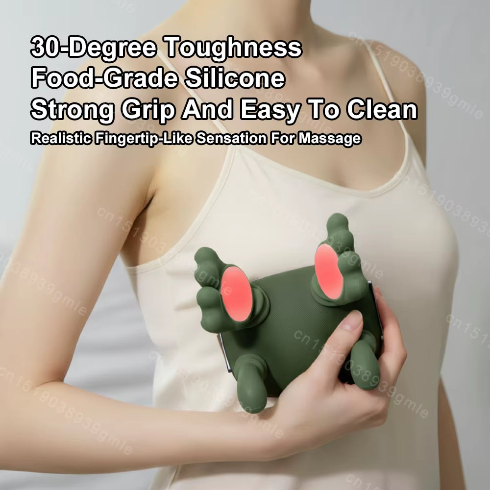 Electric Neck and Shoulder Muscle Massager Wireless Shoulder and Back Kneading Massage Shawl Neck Masajeador Relax Pain Relief